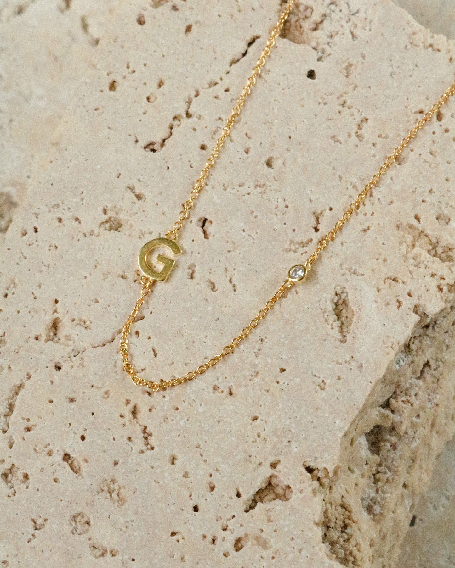 Astra Initial Necklace